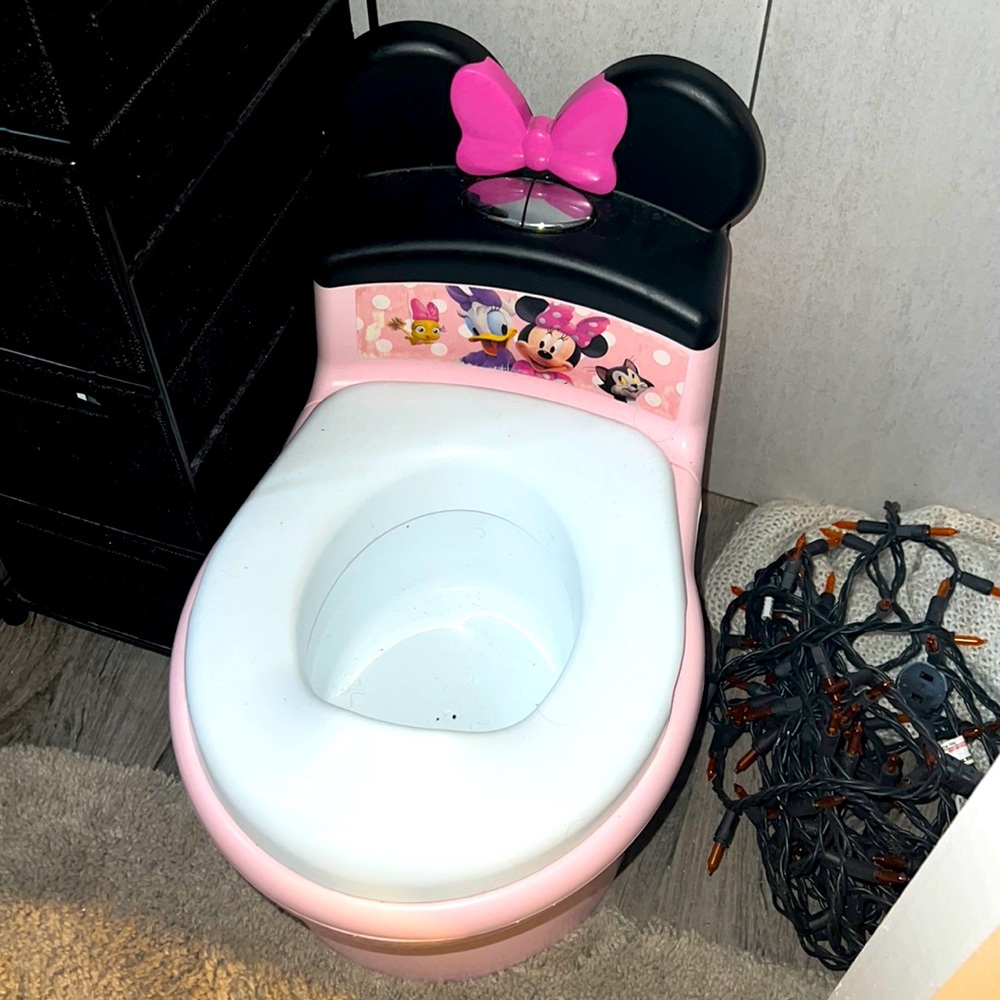 minnie mouse toddler toilet